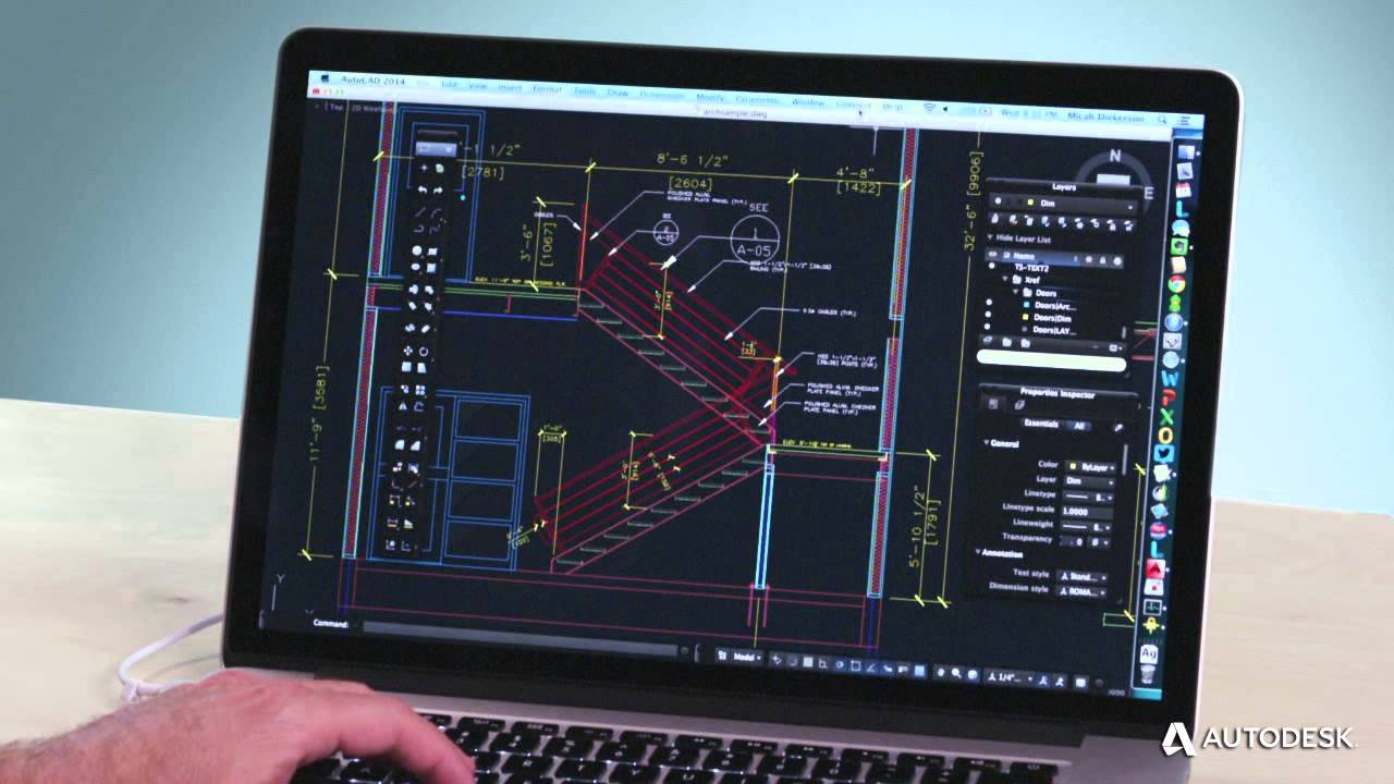 add template to autocad for mac